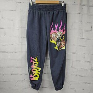 Bratz Flame Logo Sweatpants 90s Character Vintage Style Pockets Pants Comfort